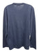 Gran Sasso Size 48 Blue Wool Blend Solid Crew Neck Men's Sweater Blue / 48