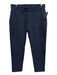 Isaia Size 48 Blue Cotton Blend Solid Slim Khakis Men's Pants Blue / 48