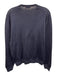 Gran Sasso Size 48 Navy Blue Wool Blend Solid Crew Men's Sweater Navy Blue / 48