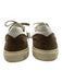 Lo. White Shoe Size 8.5 Brown & White Suede Solid Sneaker Low Top Men's Shoes Brown & White / 8.5