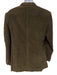 Valentino Green Cotton Cordouroy 2 Button Men's Blazer Green / 54