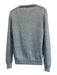 Kiton Size M Light blue Cotton Blend Solid Crew Neck Knit Men's Sweater Light blue / M