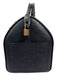 Louis Vuitton Black Epi Leather Zip Close Top Handle Bag Black / Medium