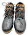 Pikolinos Shoe Size 40 Black & Brown Leather Round Toe lace up Booties Black & Brown / 40