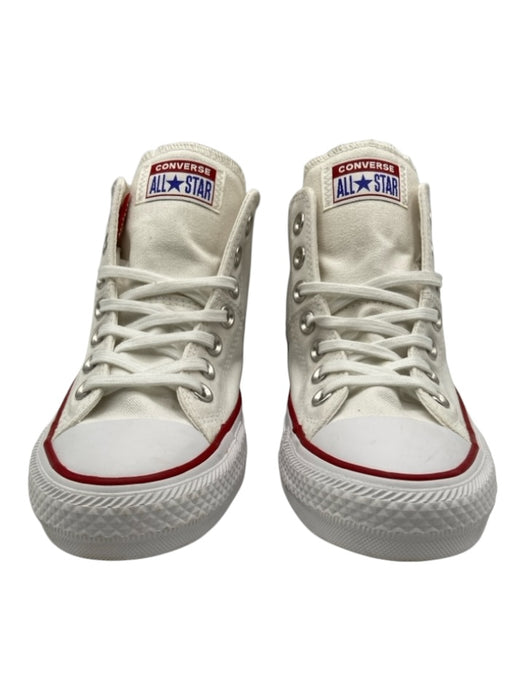 Converse Shoe Size 7 White Canvas Laces Ankle High Sneakers White / 7