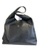 Coach Black Leather Magnetic Clasp Shoulder Bag Black / M/L
