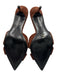 Schutz Shoe Size 9 Brown Suede Pointed Toe Criss Cross Mule Low Heel Sandals Brown / 9