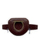 Ferragamo Brown Leather Gold hardware Belt Bag Logo Magnetic Close Bag Brown / S