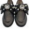 Betsey Johnson Shoe Size 10 Black Leather Embellished Mesh Shoes Black / 10