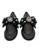 Betsey Johnson Shoe Size 10 Black Leather Embellished Mesh Shoes Black / 10