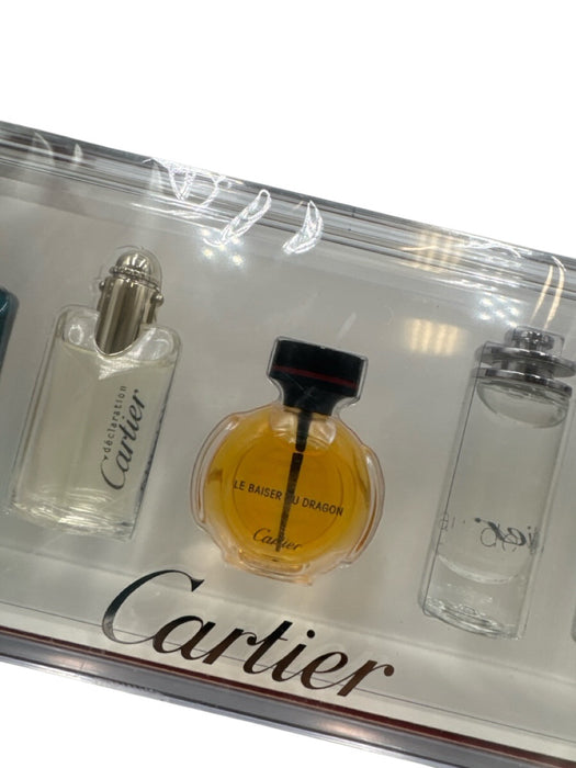 Cartier Clear & Silver Glass Perfume Clear & Silver