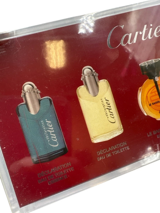 Cartier Clear & Silver Glass Perfume Clear & Silver