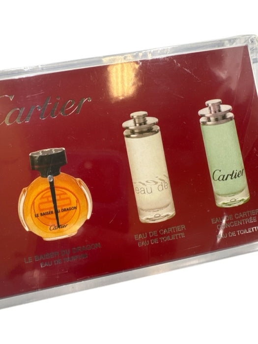 Cartier Clear & Silver Glass Perfume Clear & Silver