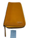 Tumi Orange Leather Zip Around Pebbled Wallets Orange