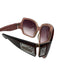Coach Red Acetate Oversized Sunglasses Red