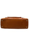 Coach Tan Leather goldtone hardware Turn Lock Bag Tan