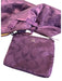 Coach Purple Nylon Monogram Weekender Bag Purple