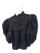 Hunter Bell Size S Black & White Cotton 3/4 Balloon Sleeve Stitching Detail Top Black & White / S