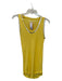 Zadig & Voltaire Size M Yellow & Silver Modal Sleeveless Top Yellow & Silver / M