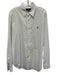 Ralph Lauren Size L White Cotton Solid Button Up Men's Long Sleeve Shirt White / L