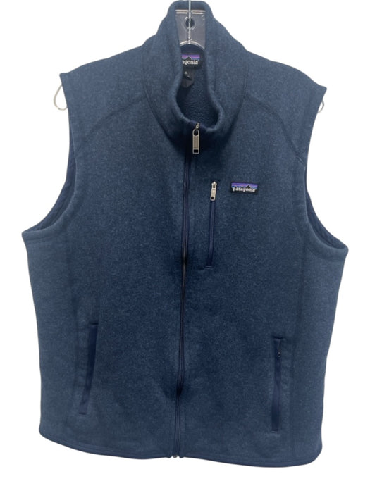 Patagonia Size XL Navy Synthetic Solid Vest Men's Jacket Navy / XL
