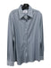 Mizzen + Main Size L Navy & White Synthetic Striped Men's Long Sleeve Shirt L