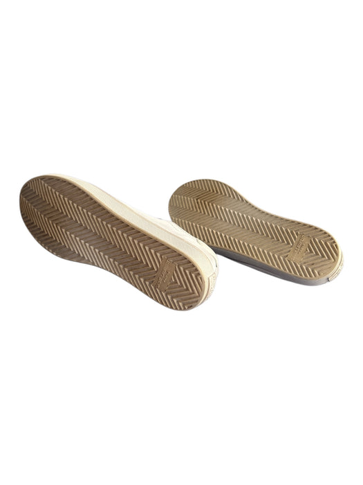 Saint Laurent Shoe Size 36 White Leather Almond Toe lace up Flat Chucks Shoes White / 36