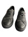 Moncler Shoe Size 35 Black Leather Almond Toe lace up Flat Low Top Shoes Black / 35