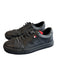 Moncler Shoe Size 35 Black Leather Almond Toe lace up Flat Low Top Shoes Black / 35
