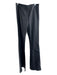 Amiri Size M Black Leather Elastic Waist Side Zip High Rise Flare Pants Black / M