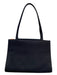 Kate Spade Black Silk Snap Closure Shoulder Strap Structured Bag Black / S/M