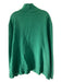 Polo Size XXL Green Cotton Blend Solid Quarter Zip Men's Sweater XXL