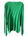 Polo Size XXL Green Cotton Blend Solid Crew Men's Sweater XXL