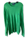 Polo Size XXL Green Cotton Blend Solid Crew Men's Sweater XXL