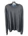 Polo Size XXL Dark Gray Cotton Blend Solid Crew Men's Sweater XXL