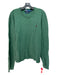 PoLL Size XXL Green Wool Blend Solid Crew Men's Sweater XXL