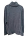 Polo Size XXL Dark Gray Cotton Blend Solid Shawl Collar Men's Sweater XXL