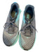 Hoka Shoe Size 7.5 Aqua & Gray Canvas Athletic Sneakers Aqua & Gray / 7.5