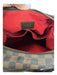 Louis Vuitton Brown Print Coated Canvas & Leather Damier Ebene Top Zip Bag Brown Print / MM