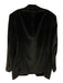 Zegna Black Velour Solid 3 button Men's Blazer Black / 58R