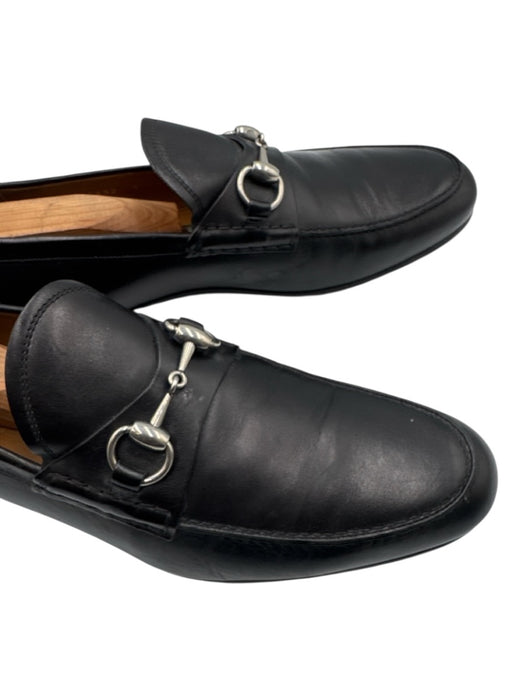 Gucci Shoe Size 7 Black Leather Solid Horse Bit Dress Men's Shoes Black / 7