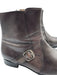Pertini Shoe Size 8.5 Dark Brown Leather Solid Boot Men's Shoes Dark Brown / 8.5