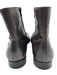 Pertini Shoe Size 8.5 Dark Brown Leather Solid Boot Men's Shoes Dark Brown / 8.5