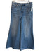 Madewell Size 29 Medium Wash Cotton Mid Rise Wide Leg 5 Pocket Jeans Medium Wash / 29