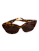 Diff Brown Tortoise Oversize Dark tint Square Frame Sunglasses Brown
