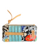 Consuela Multi Patent Leather Side Zip Card Holder Clear ID spot Wallets Multi