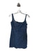 J. Crew Size 10 Dark Wash Cotton Sleeveless Back Zip Denim Dress Dark Wash / 10