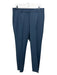 Theory Size 8 Light Blue Wool Blend Woven zip & hook closure Mid Rise Pants Light Blue / 8