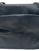 Jason Wu Black Leather Shoulder Bag Gathered Detail Top Zip Bag inc. Bag Black / L