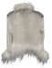 Lisa Maree Size Small White Polyester Long Sleeve Ostrich Feathers Mesh Jacket White / Small